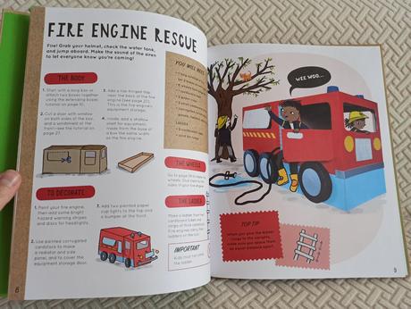 Cardboard creations - vehicles,