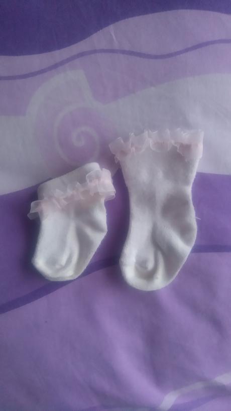 Dievčenské legínky + ponožky + čelenky, lupilu,50