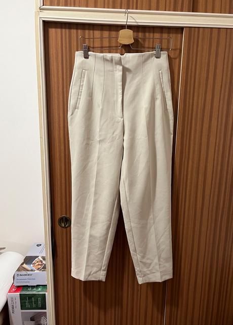 Nohavice s vysokym pasom, zara,l