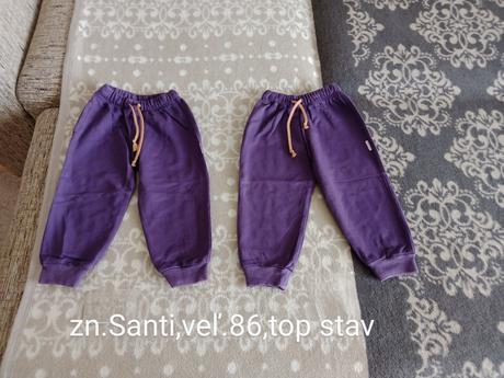 Dievčenské tepláky zn.santi veľ.86, 86