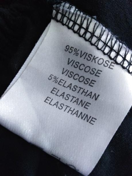 Tričko s čiernou výšivkou s/m, m