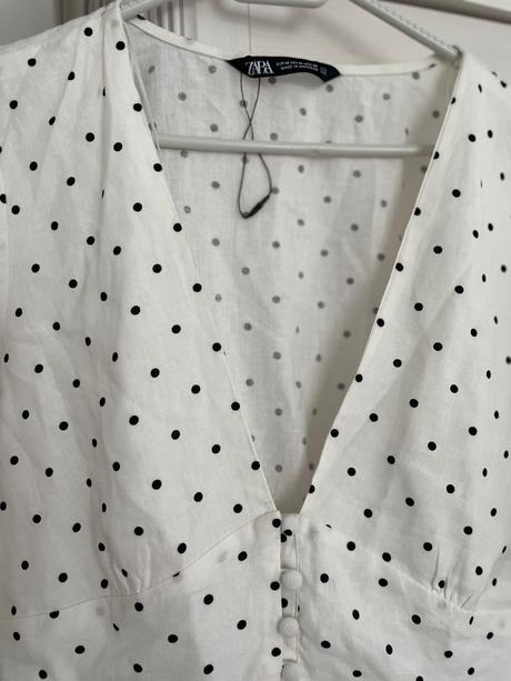 Romanticky top zara, zara,m