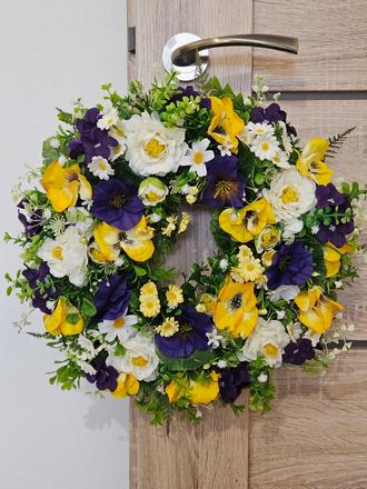 Jarný veniec na dvere, 