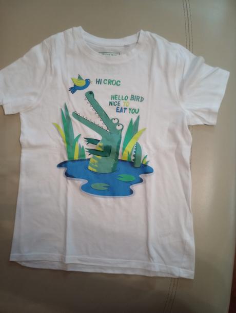 Ponúkam chlapčenské tričko, c&a,140