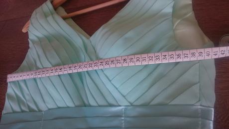 Slávnostné šaty - mentolové, s