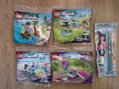 Lego sáčky nové - polybags a prívesky,