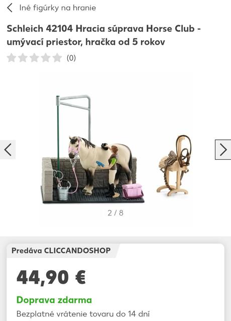 Schleich kone umývareň 42104, 