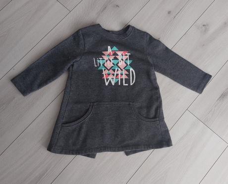 Mikinové šaty lupili 86/92, lupilu,86