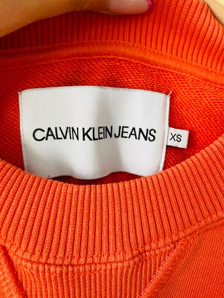 Ck crop mikina, calvin klein,xs