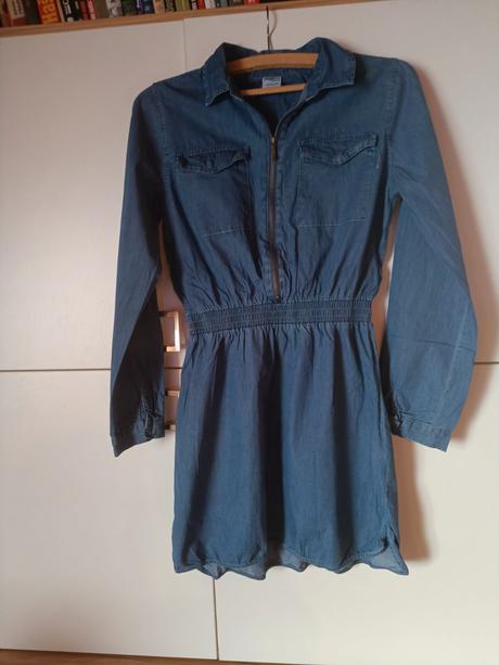 Riflové šaty, takko,170