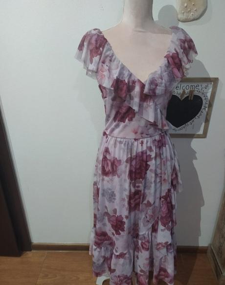 Kvetované šaty, mohito,s