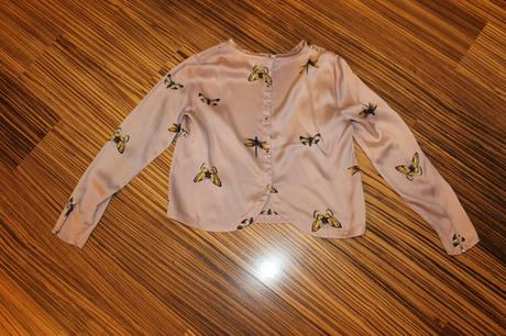 Saténová blúzka stradivarius v. l, stradivarius,l