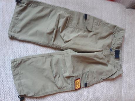 Nohavice s kapsami, benetton,116