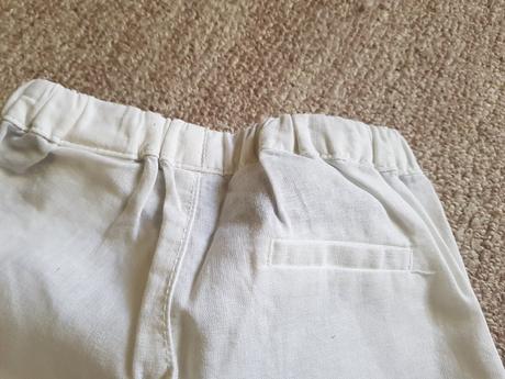 H&m ľanové letné nohavice, h&m,86