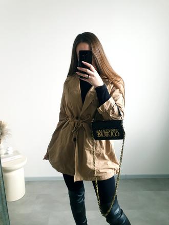 Zateplený zara trenčkot xs, zara,xs