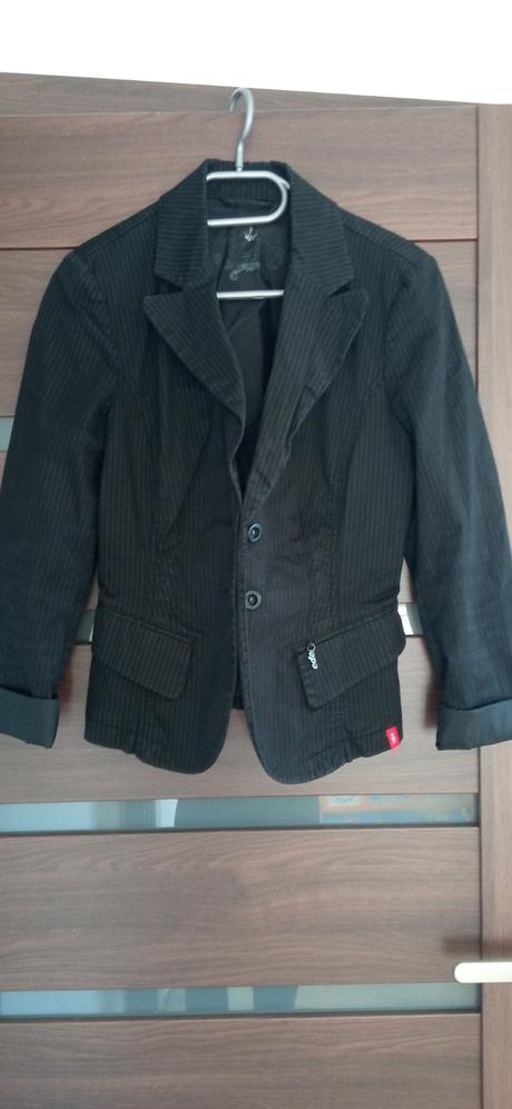 Dámske čierne sako esprit veľ s, esprit,s