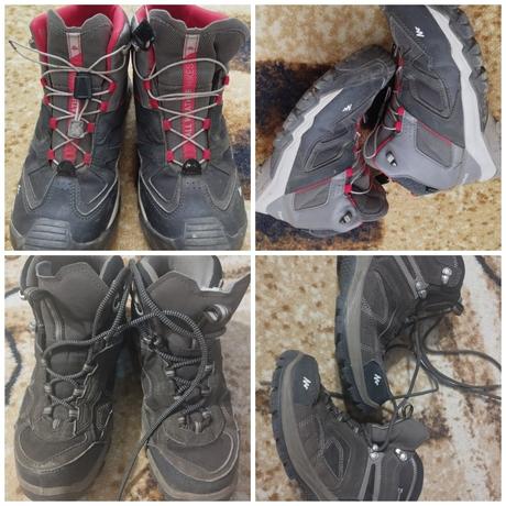 2x turistické topanky quechua, quechua,38