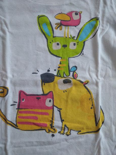 Tričko so zvieratkami next, veľ.110, next,110
