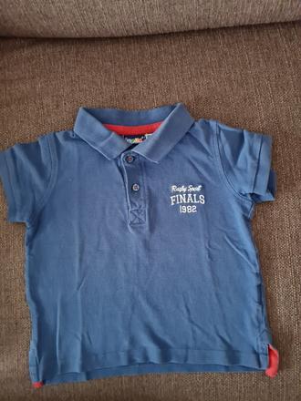 Tričko s límčekom, lupilu,98