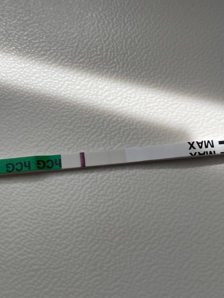 Je to duch na tehotenskom teste?