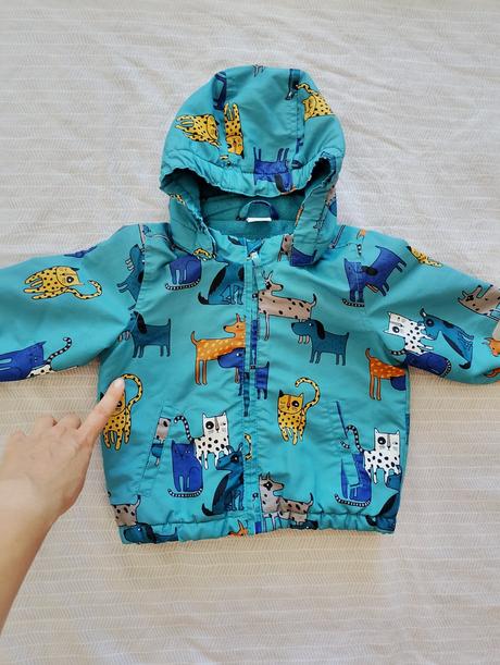 Bunda psia mafia veľ.80 zn. lindex, lindex,80