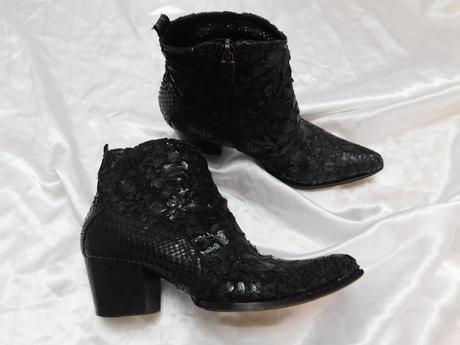 Luxusne damske glamurne kozačky, 36