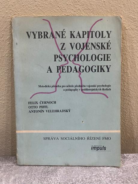 Kniha- vybrané kapitoly z vojenské psychologie, 