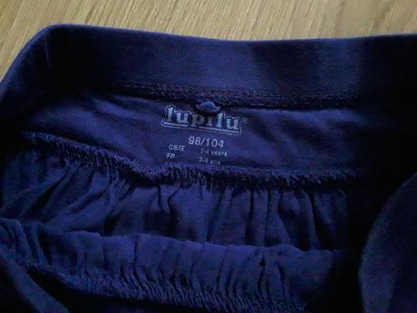 Tmavomodrá suknička, lupilu,98