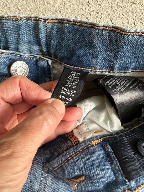 Riflove kratasky, h&m,140