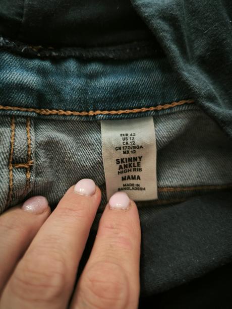 Tehotenské oblečenie, h&m,42