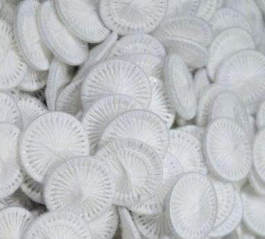 Nitené bavlnené gombíky, 