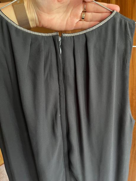 Čierne šatky, h&m,xs
