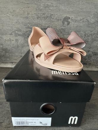 Voňavé sandálky melissa s mašľou, melissa,39