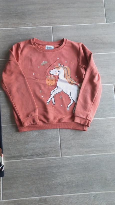 Leginy a mikina hallowen, c&a,140