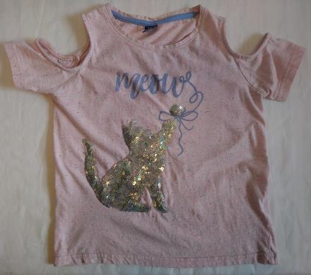 Farebné tričko s motívom, y.f.k., 158-164, 158