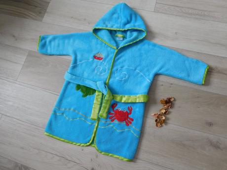 Župan pre diťatko 104/110 huňatý makký,, 104