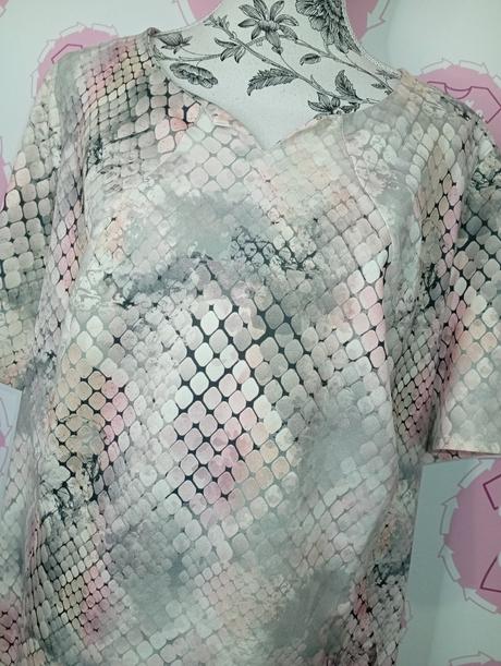 Vzorované jemne šaty 48/50, xxl