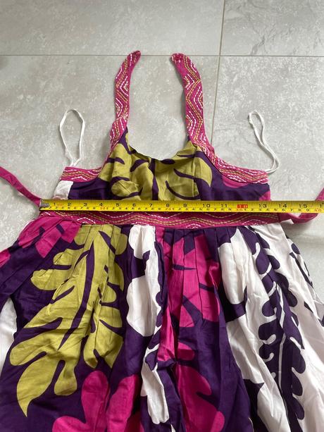 Šaty na viazanie na pleciach, xs