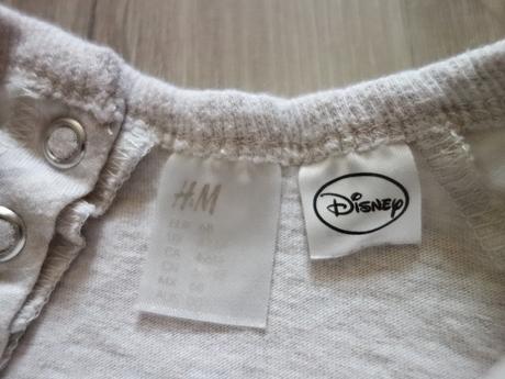 Tričko h&m disney , h&m,68