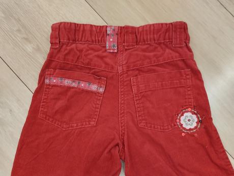 Menčestrové nohavice, topolino,116