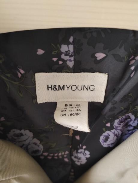 Dievčenský kabátik, h&m,158