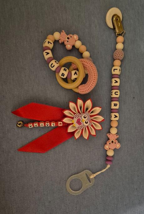 Prívesok na cumlík s menom, 