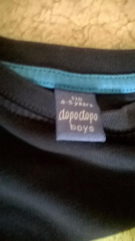 Tmavosede tricko s dinosaurami, dopodopo,110