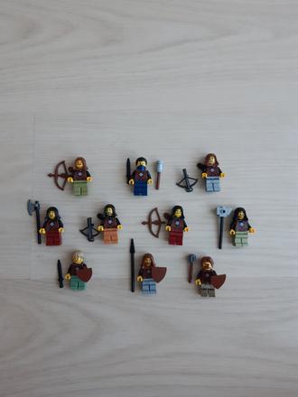Predám lego mix nových figúrok wolfpack,