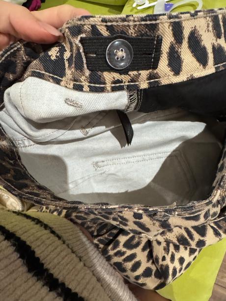 Leopardie nohavice rifle, f&f,s