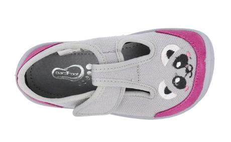 Bar3foot - prezuvky elf texas šedá panda, 20