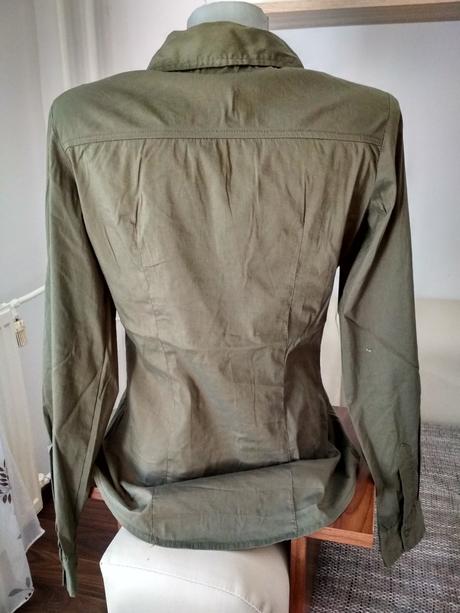 Olivová blúzka, amisu,s