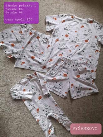 Pyžamá matchy matchy pyžamkovo, 92