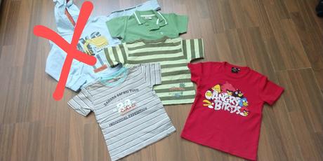 Tričká krátky rukáv, chlapec, veľ. 110, 110