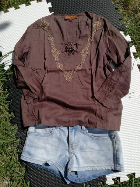 Lahká indická blúzka, xs